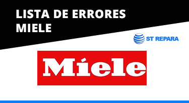 lista de errores miele