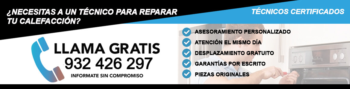 reparacion calefacción barcelona