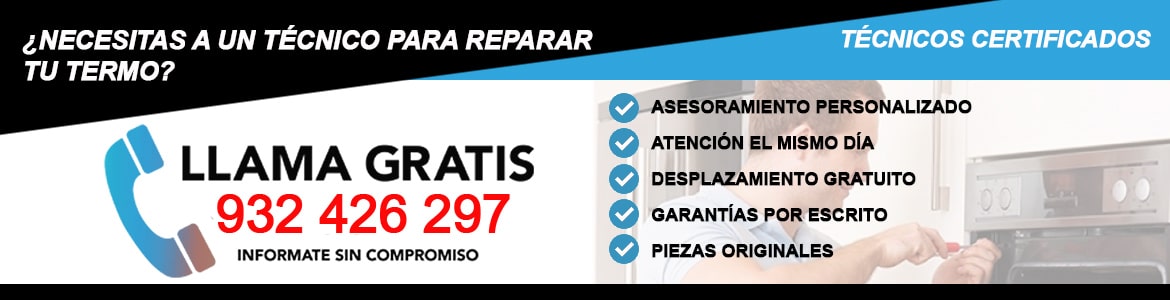 reparacion termos barcelona