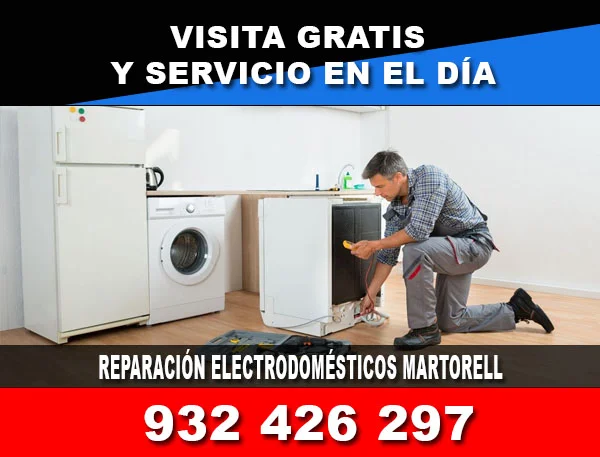 Reparación electrodomésticos Martorell
