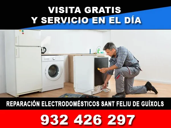 Reparación electrodomésticos Sant Feliu De Guixols