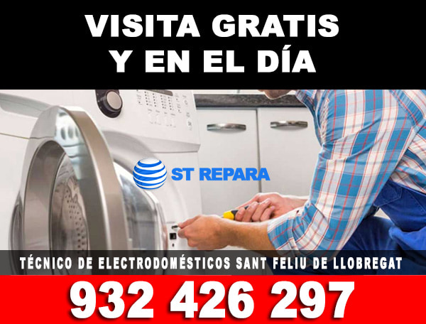 Reparación electrodomésticos Sant Feliu de Llobregat