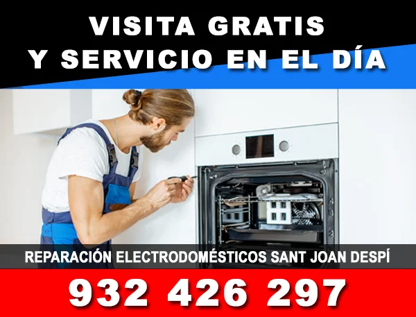 Reparación electrodomésticos Sant Joan Despí