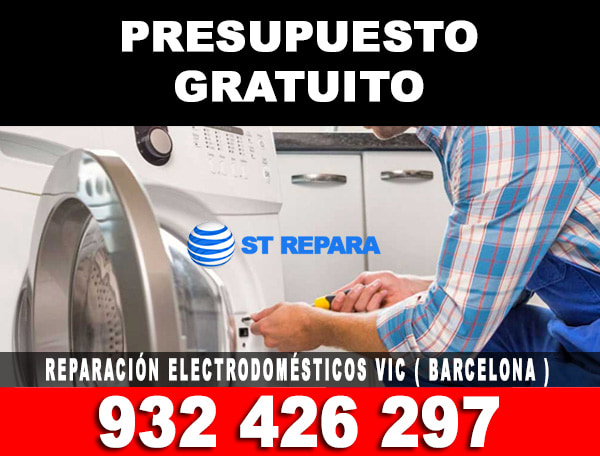 Reparación electrodomésticos Vic